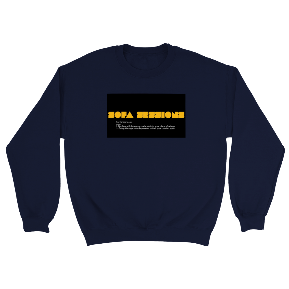 Sofa Sessions Classic Unisex Crewneck Sweatshirt