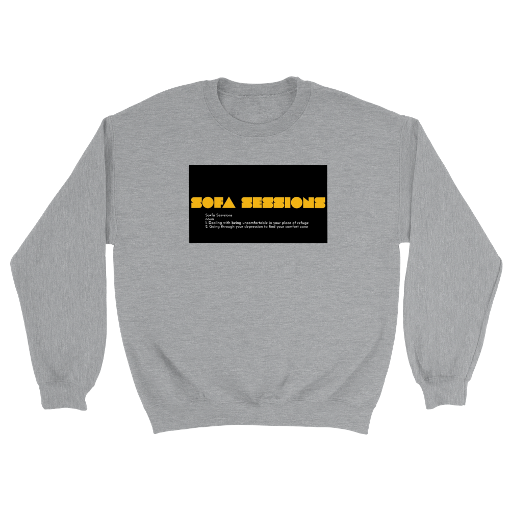 Sofa Sessions Classic Unisex Crewneck Sweatshirt